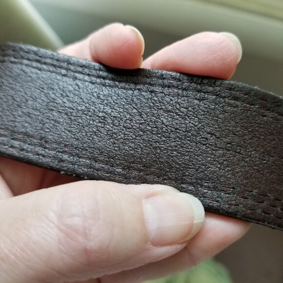 Carhartt Men's Brown Genuine Leather Cowhide Belt, Size 44 - Picture 10 of 12